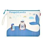  Папка д/тетр. А4 на молн. Пингвины - фото 1