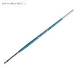 Кисть синтетика №2 плоская Гамма - фото 1