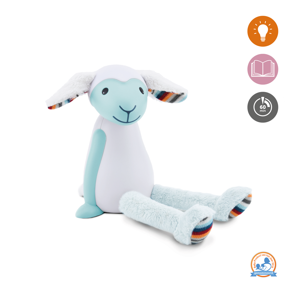 Ночник Барашек Фин синий ZAZU - фото 1