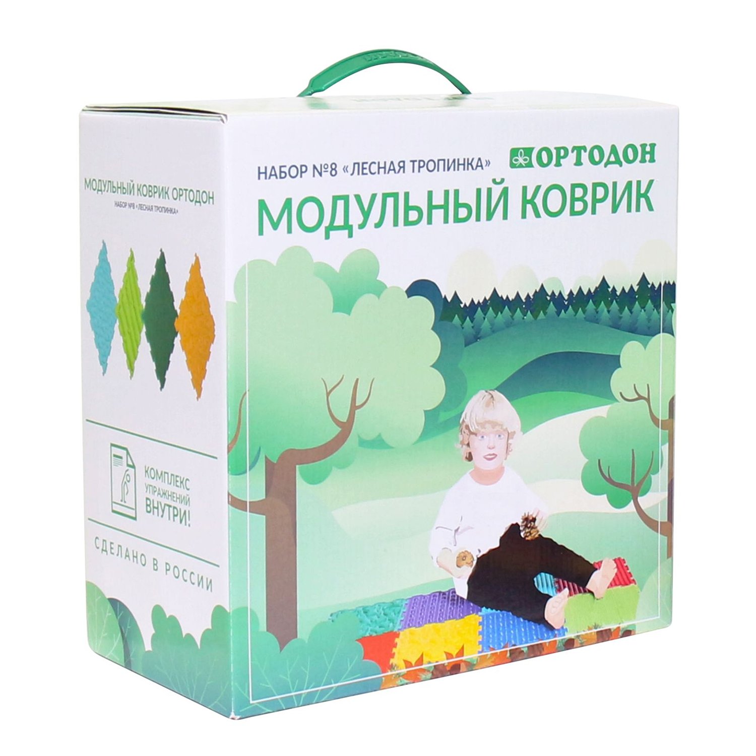 Модульный коврик Н-р №8 Лесная тропинка - фото 1