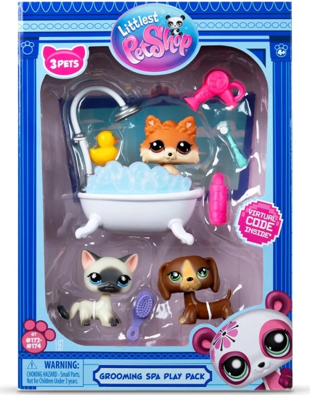 Набор мини - животных Груминг спа с аксесс. Littlest Pet Shop - фото 1