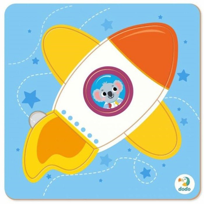 Пазл Ракета 5 эл. - фото 1