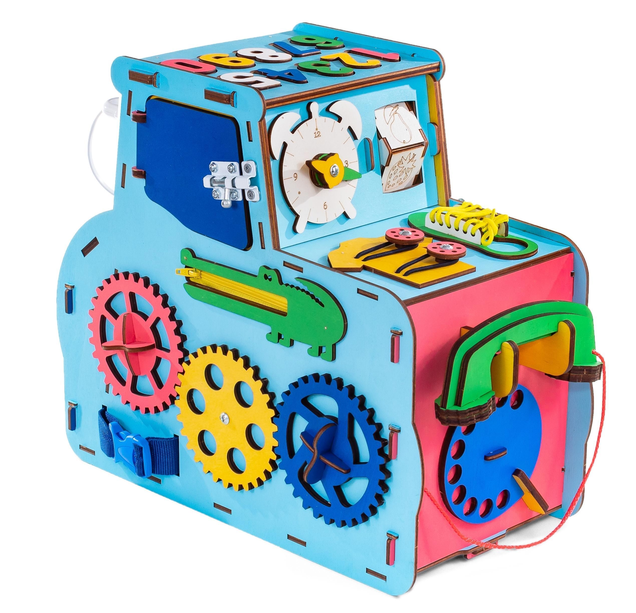 Бизиборд Тракторок EWA - миниатюра 4