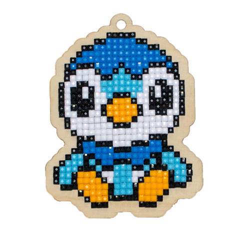 Мозаика стразами Подвеска Птенчик в/п - фото 1