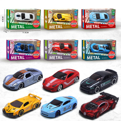 Машина металлическая 1:64 Спортивная - фото 1