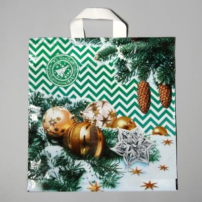 Пакет петлевой Иней 40*42 - фото 1