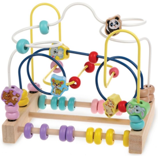 Лабиринт деревянный На полянке 2 в 1 в асс. Mapacha - миниатюра 2