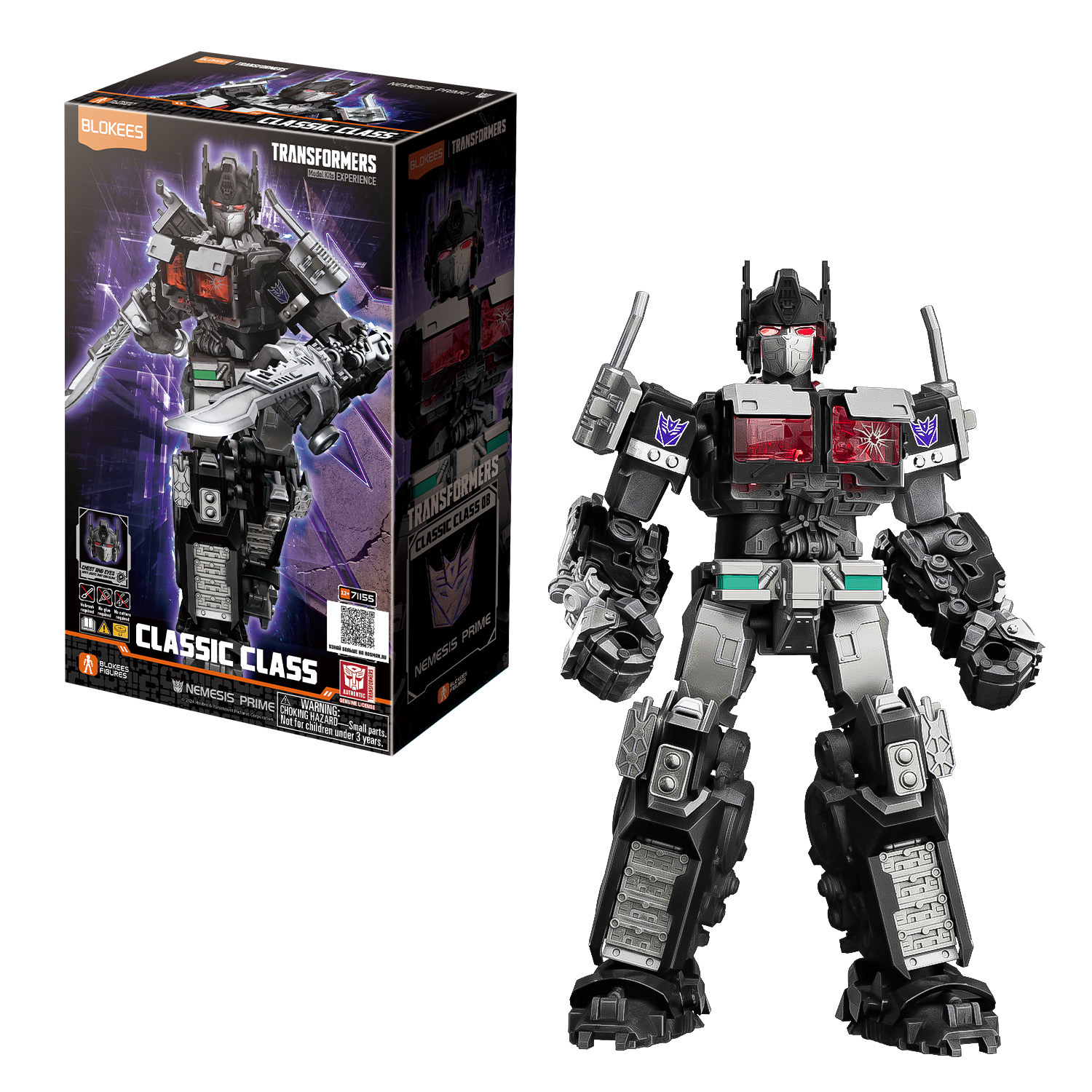 Конструктор Трансформеры Classic Class Немезис Прайм Blokees - фото 1