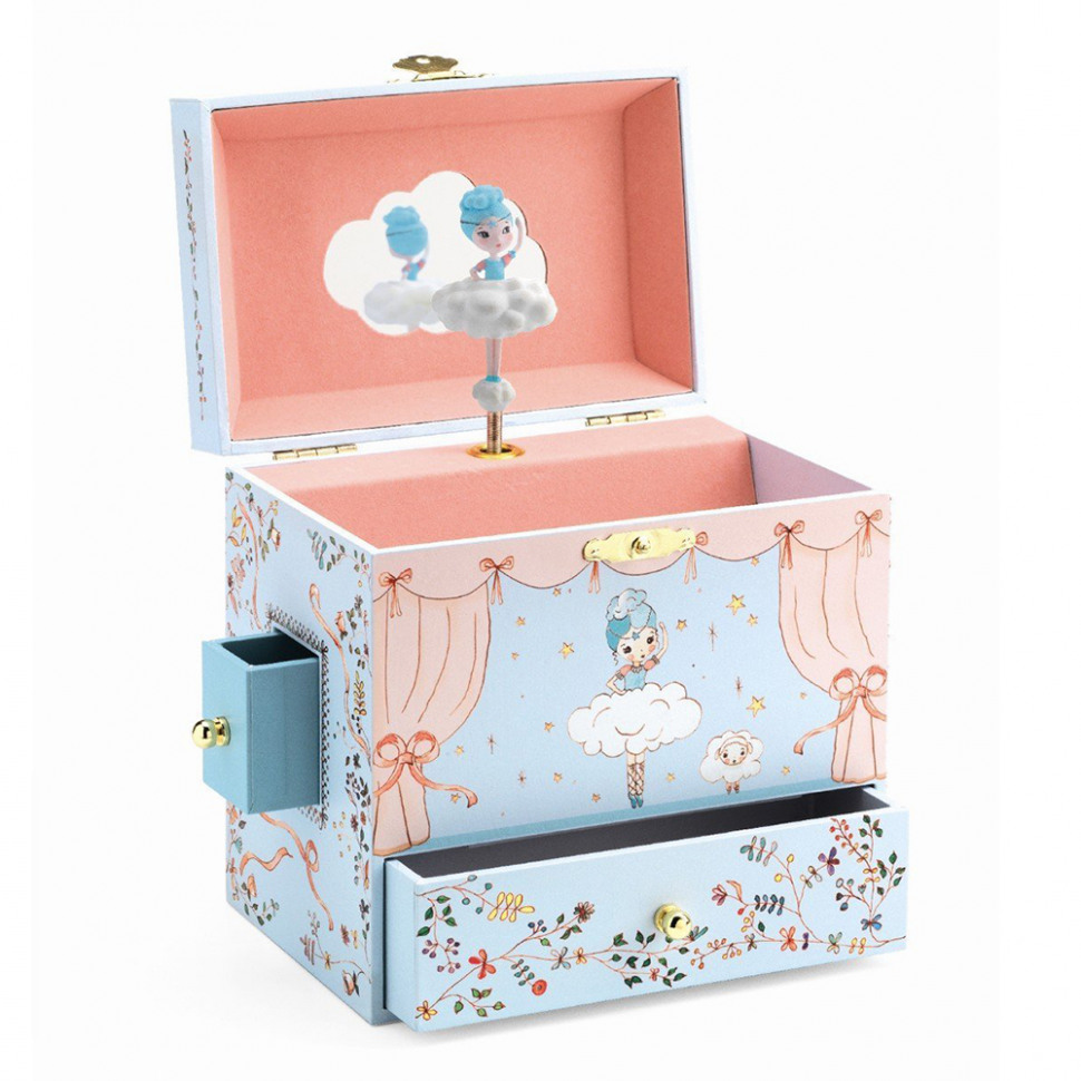 Шкатулка муз. Балерина DJECO - фото 1