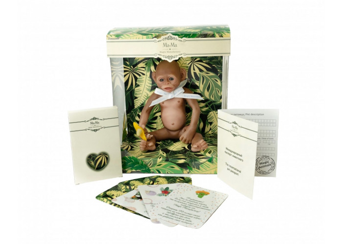 Обезьяна Magic Animals 24см - фото 1