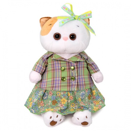 Мягкая игрушка Ли-Ли в зеленом жакете - фото 1