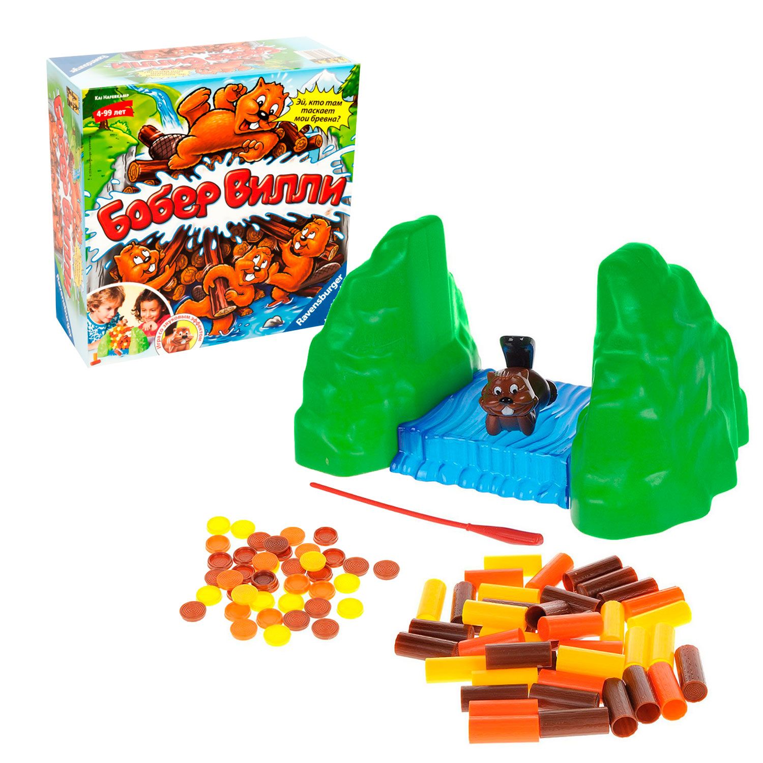 Настольная игра Бобёр Вилли - фото 1
