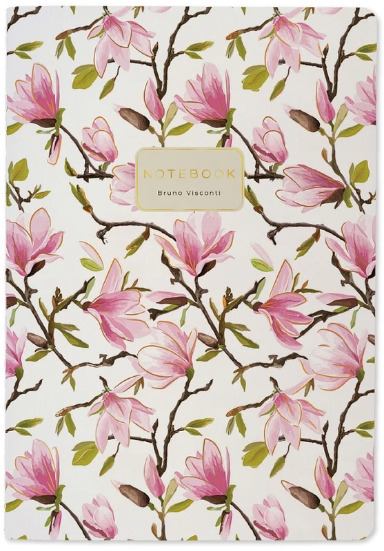 Блокнот А5 40л. Цветы Фантазия Bruno Visconti - фото 1