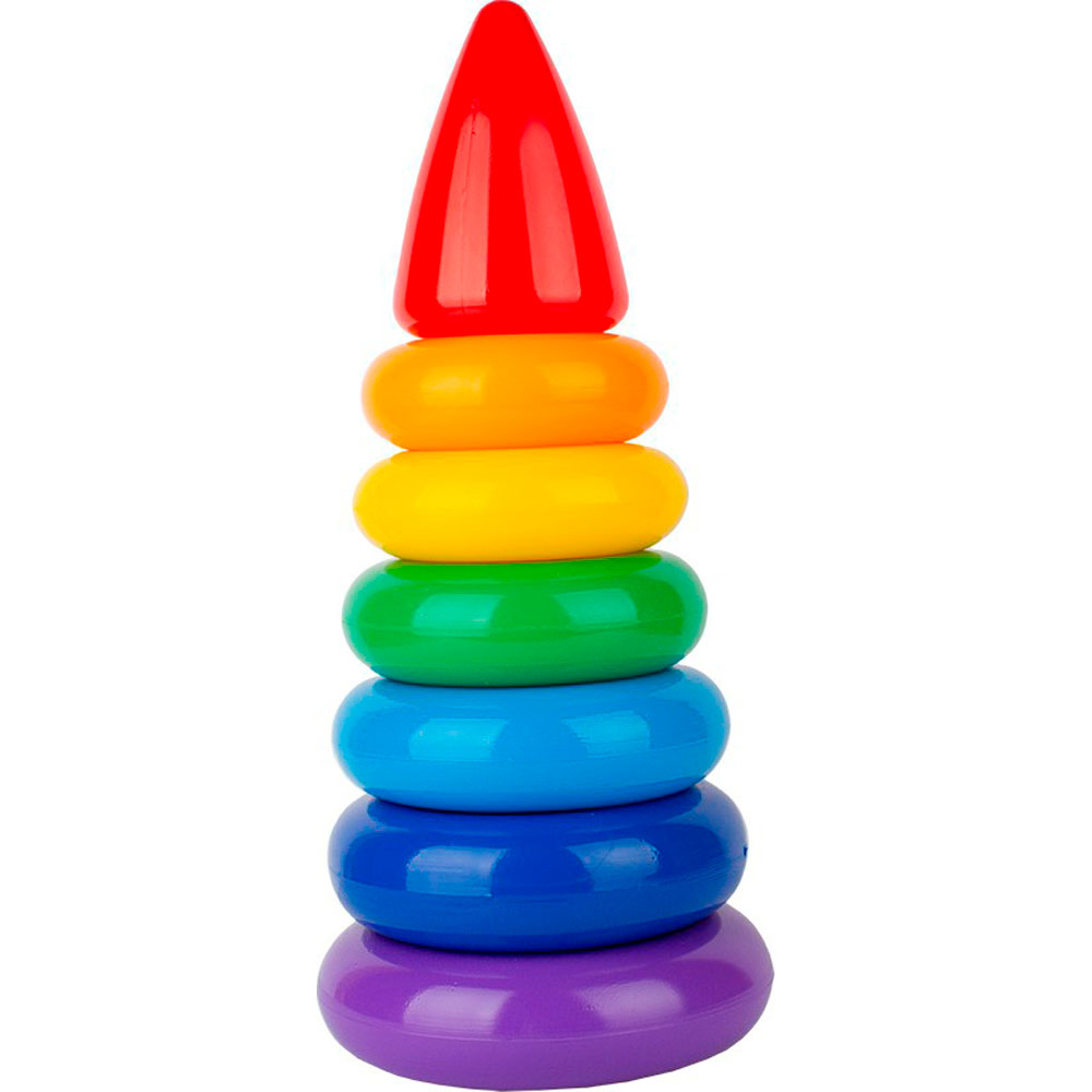 Пирамида Радужная 42см - миниатюра 2