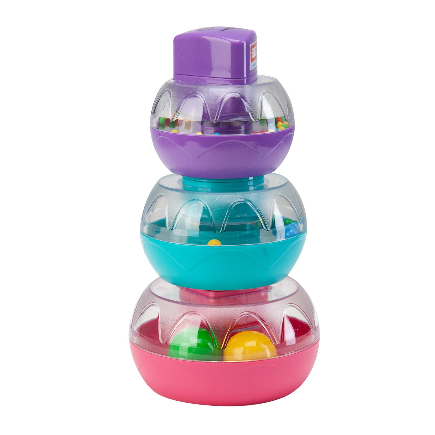 Пирамидка логическая Озорной фонтанчик Стеллар - фото 1