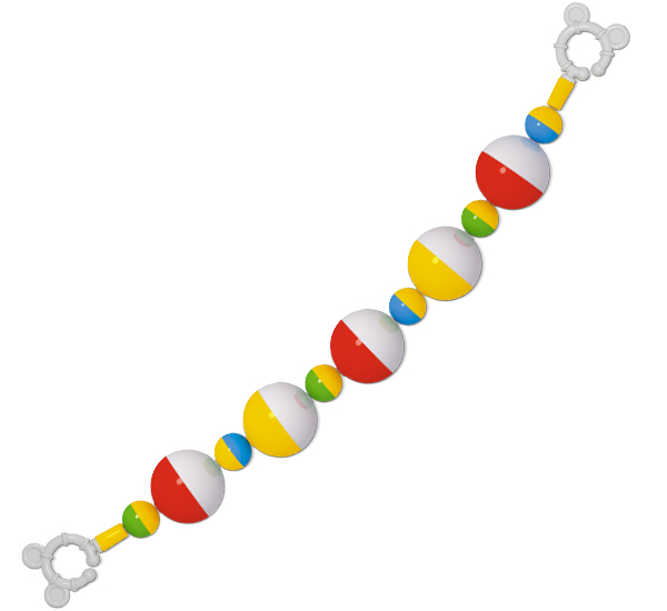 Погремушка - подвеска шарики Стеллар - фото 1