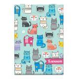  Блокнот А5 40л. Цветные коты - фото 1
