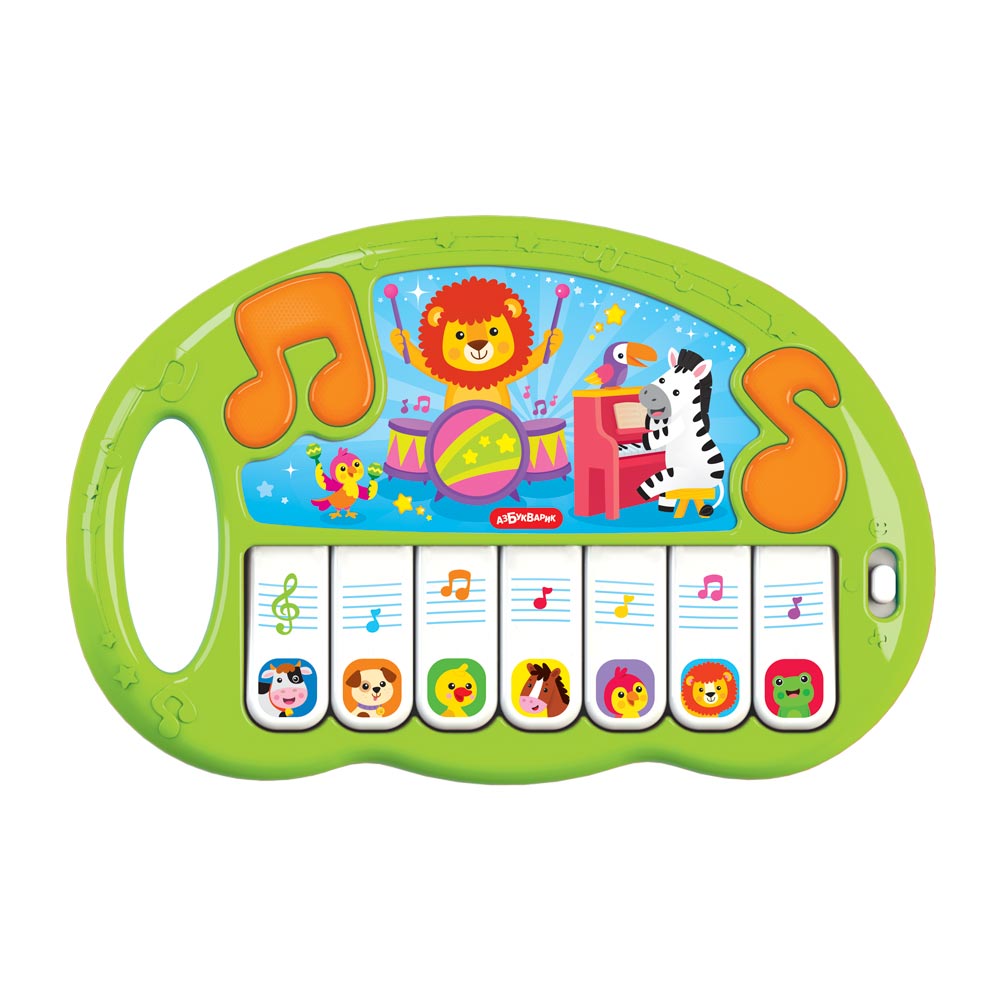 Пианино Волшебные нотки зелен. - миниатюра 2