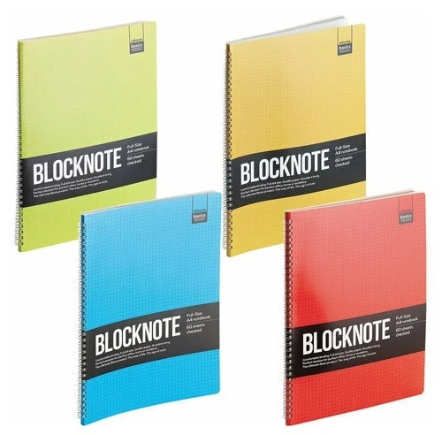 Бизнес блокнот А4 60л. в асс. - фото 1