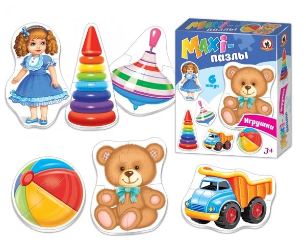 Пазл MAXI Игрушки - фото 1