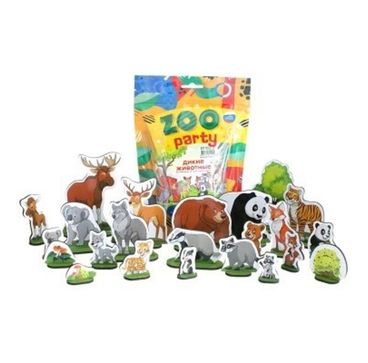 Дикие животные 46шт - фото 1