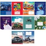 Тетрадь 12л. кос.лин. Микс - фото 1