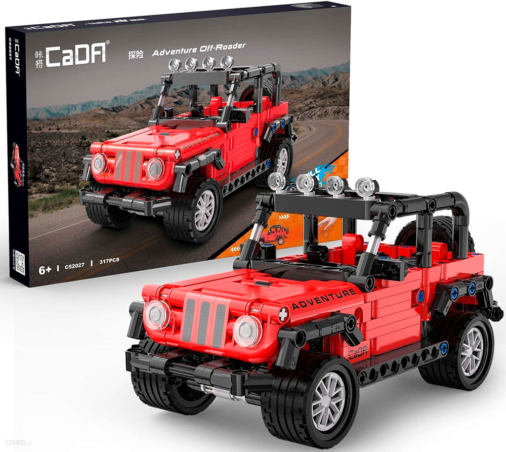 Конструктор CADA Внедорожник Adventure 317 дет. - фото 1