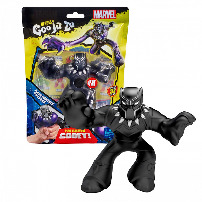 Тянущаяся фигурка Чёрная пантера Гуджитсу - фото 1