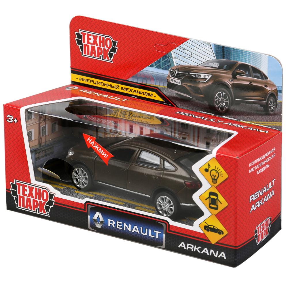 Машина металлическая ТЕХНОПАРК RENAULT ARKANA матовый - фото 1