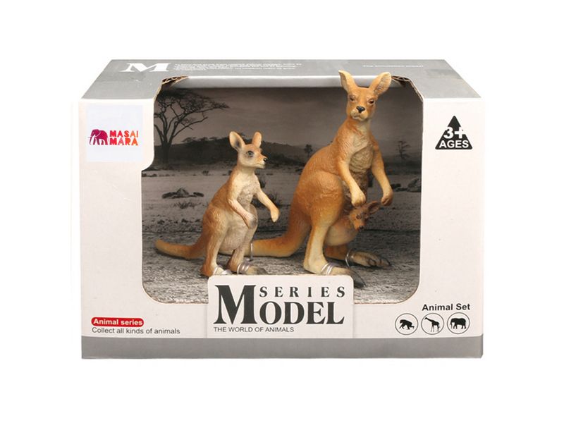 Кенгуру Семья 2 фигурки - фото 1