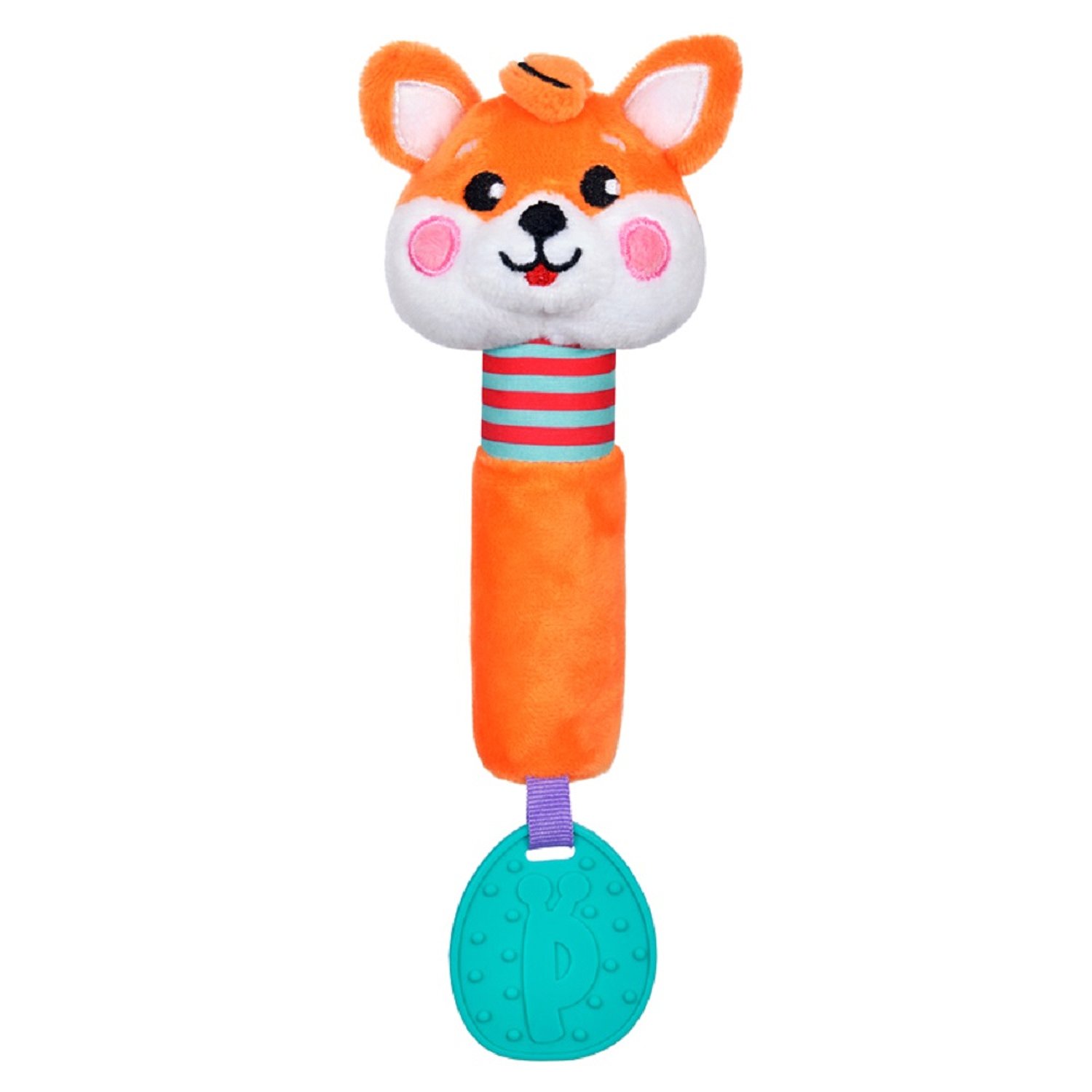 Пищалка с прорезывателем Лисенок - миниатюра 2