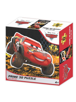 Пазл 3D голографический Тачки 100дет. - фото 1