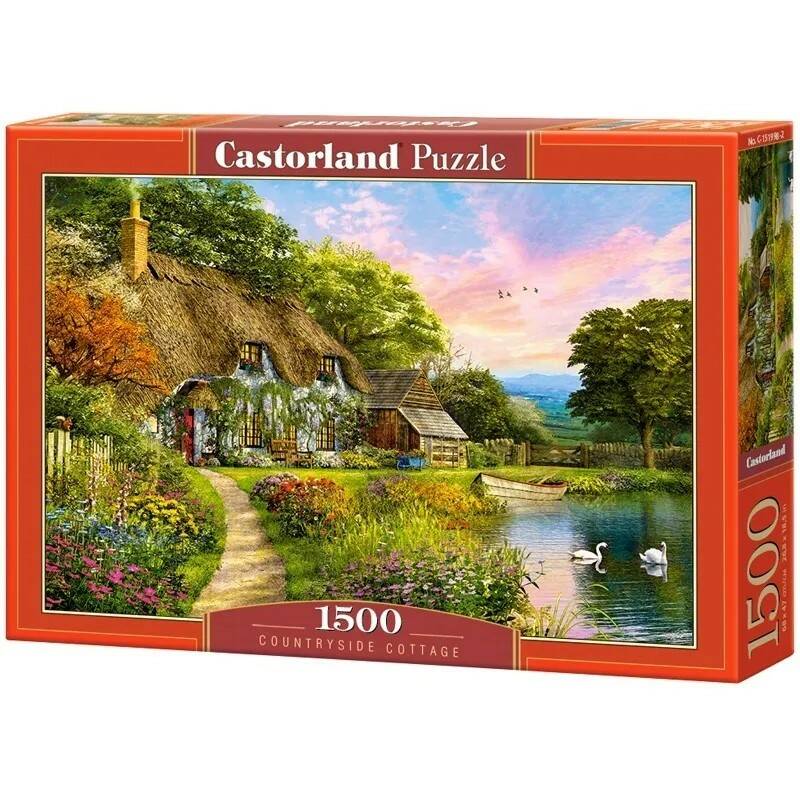 Пазл 1500 Загородный коттедж - фото 1