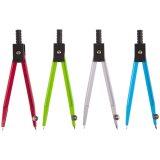 Циркуль металлический в чехле - фото 1