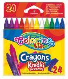  Воск. мелки 24цв. - фото 1