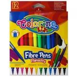  Фломастеры 12 цв. - фото 1