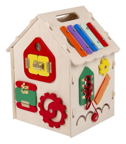 Бизиборд Музыкальный домик ДК - фото 1