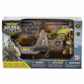 Набор Легкий вертолет с фигуркой пилота Chap Mei - фото 1