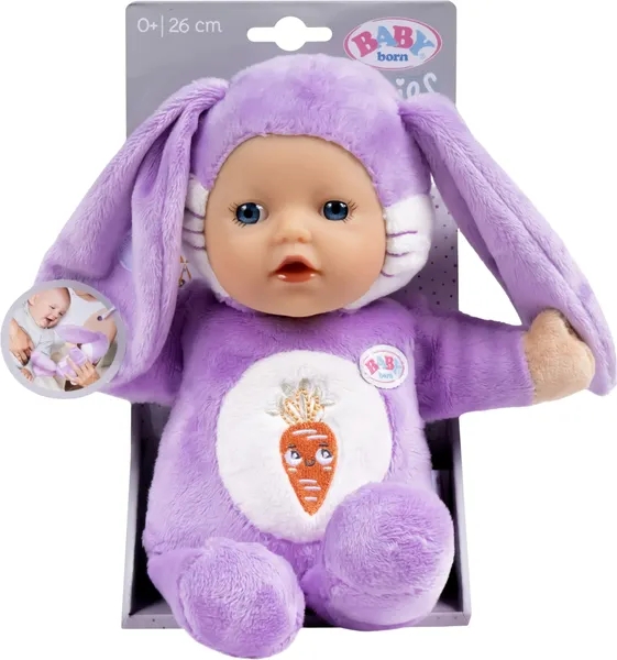 Мягкая игрушка Веселый зайка Baby Born 26см в/к - фото 1