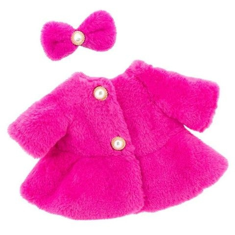 Одежда Lucky Розовая шубка - миниатюра 2