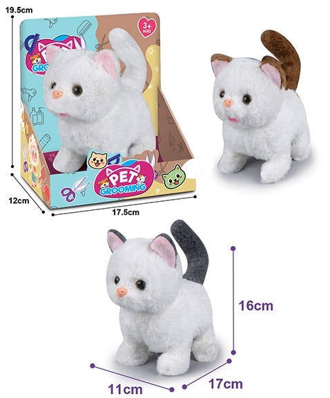 Котенок интерактивный на бат. звук - фото 1