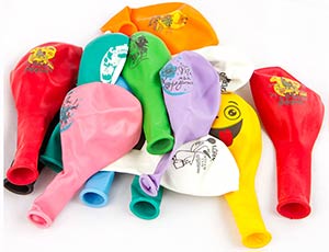 Набор шаров разноцв. 200гр. Ассорти с рисунком - фото 1