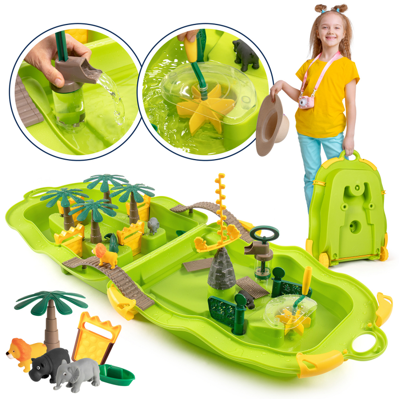 Набор для игры с водой Джунгли в чемодане Givito - миниатюра 2