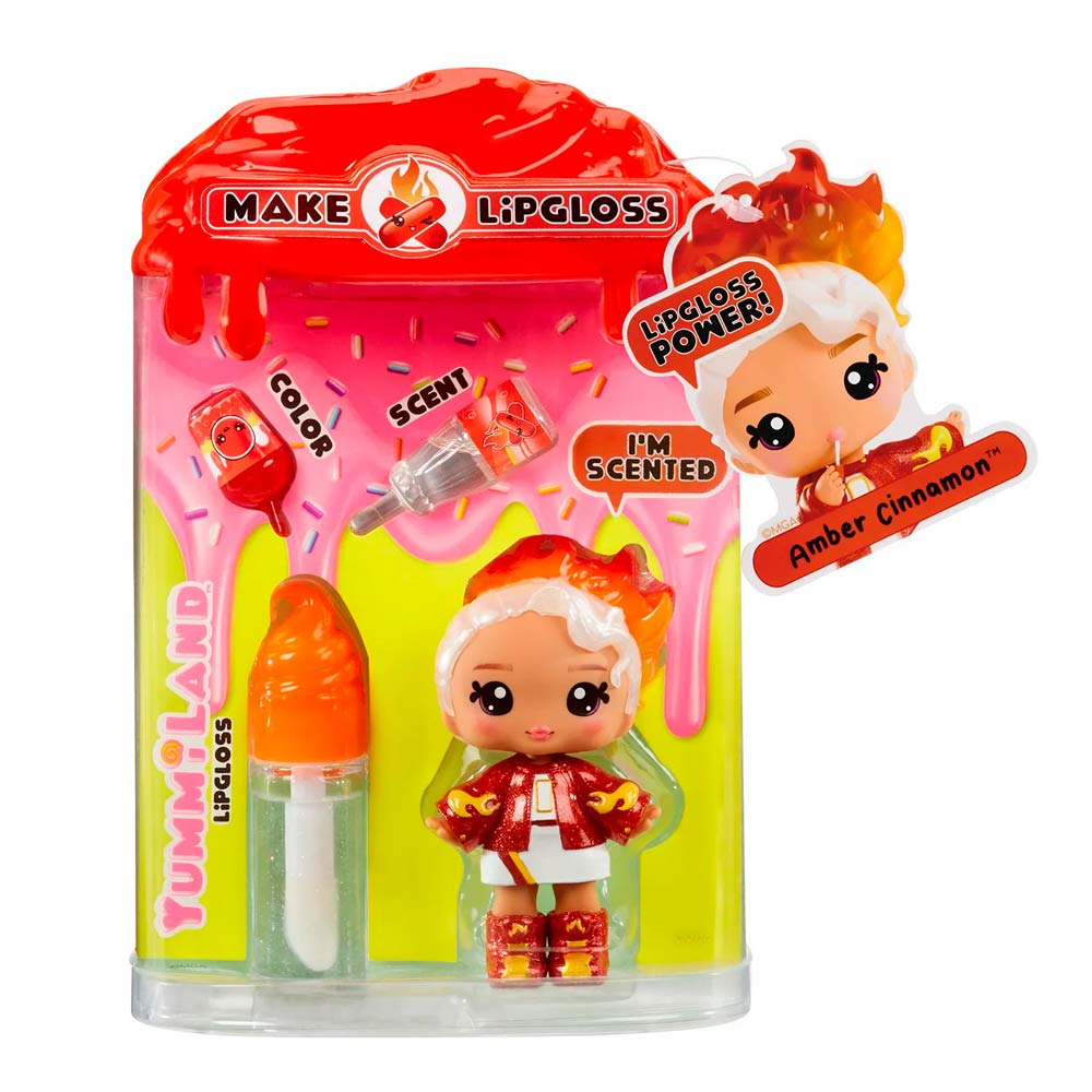 Кукла Эмбер Синнамон с набором для изготовления блеска Яммиленд - фото 1