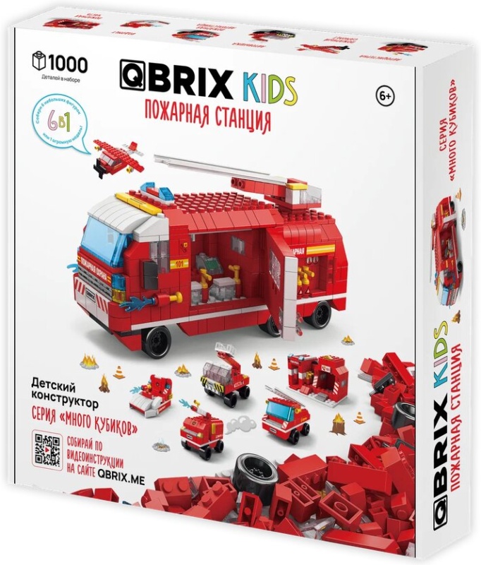 Конструктор QBRIX Корги 123дет.