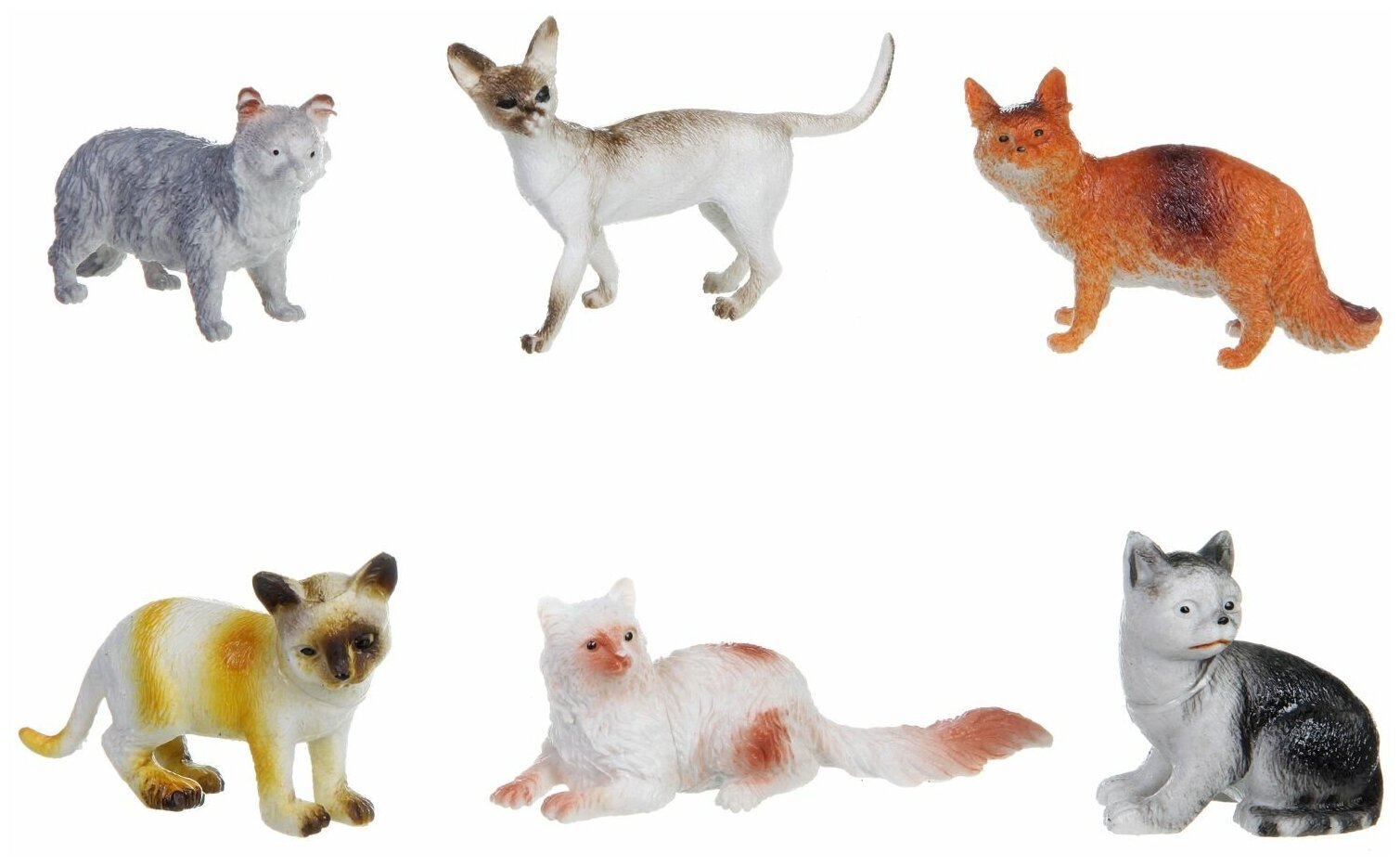 Н-р животных Кошки 6шт Bondibon - фото 1