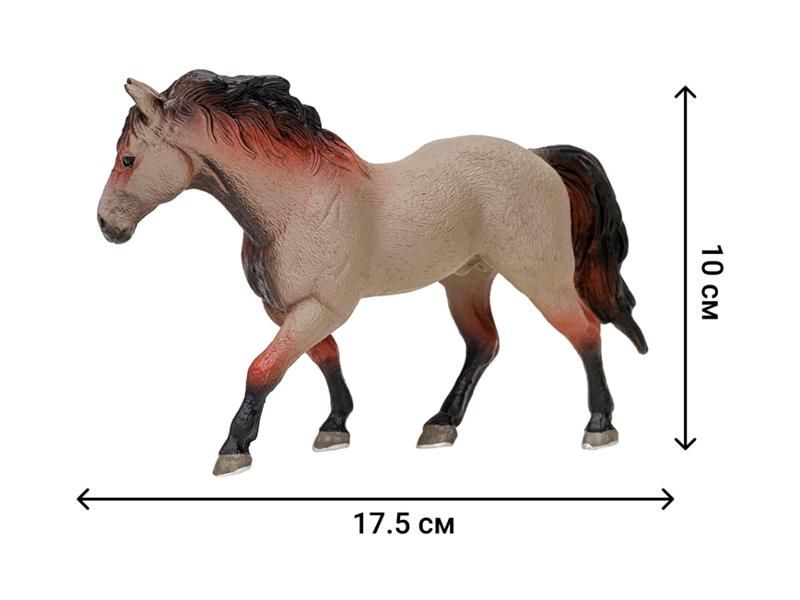 Ферма (лошадь 3шт, фермер, ограждение, инвентарь) 8 предм. - миниатюра 6