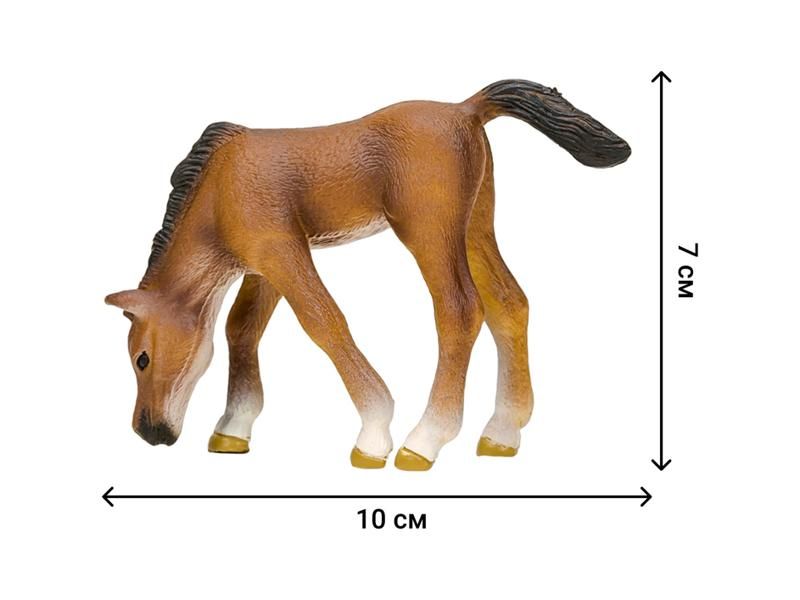 Ферма (лошадь 3шт, фермер, ограждение, инвентарь) 8 предм. - миниатюра 7