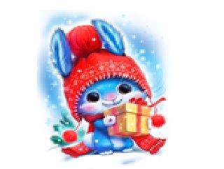 Пазл деревянный Новогодний кролик 140 дет. Collection Animation - фото 1