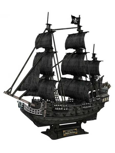 Пазл 3D Корабль Месть королевы Анны (большой) 328д. - фото 1